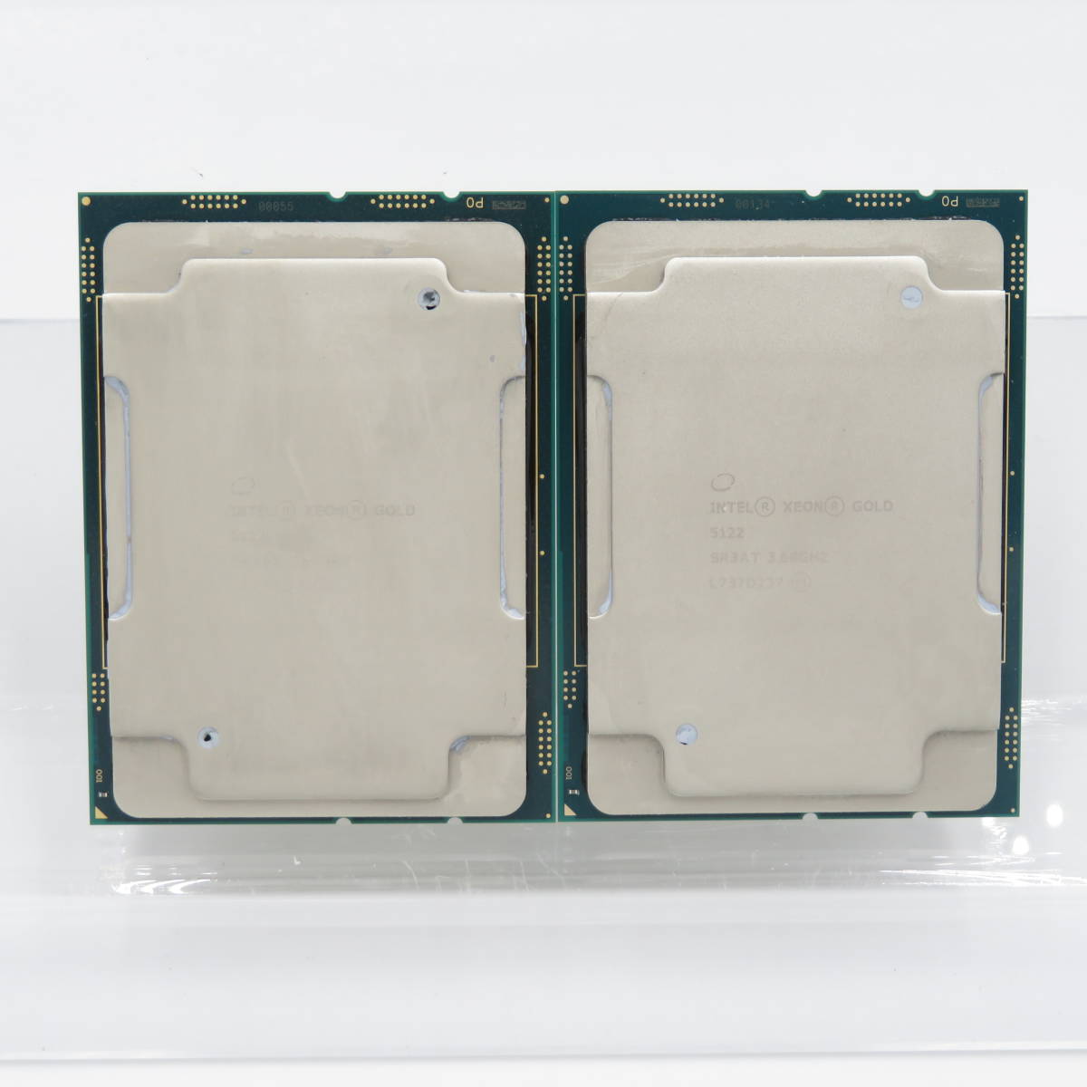 Intel Xeon GOLD 5122 SR3AT 2個セット 動作確認済みの画像1