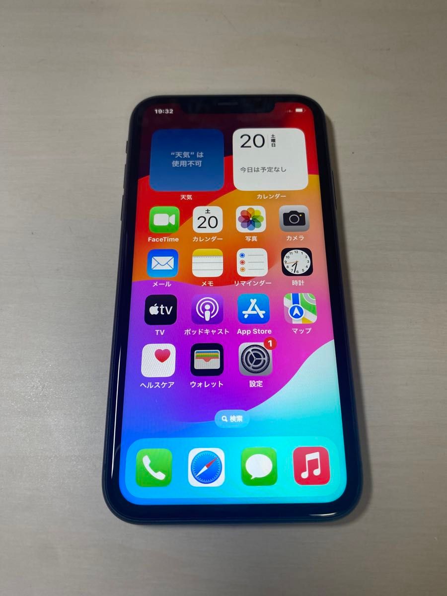 17126  iPhone11 64GB ブラック　SIMフリー　中古品　※本体のみ