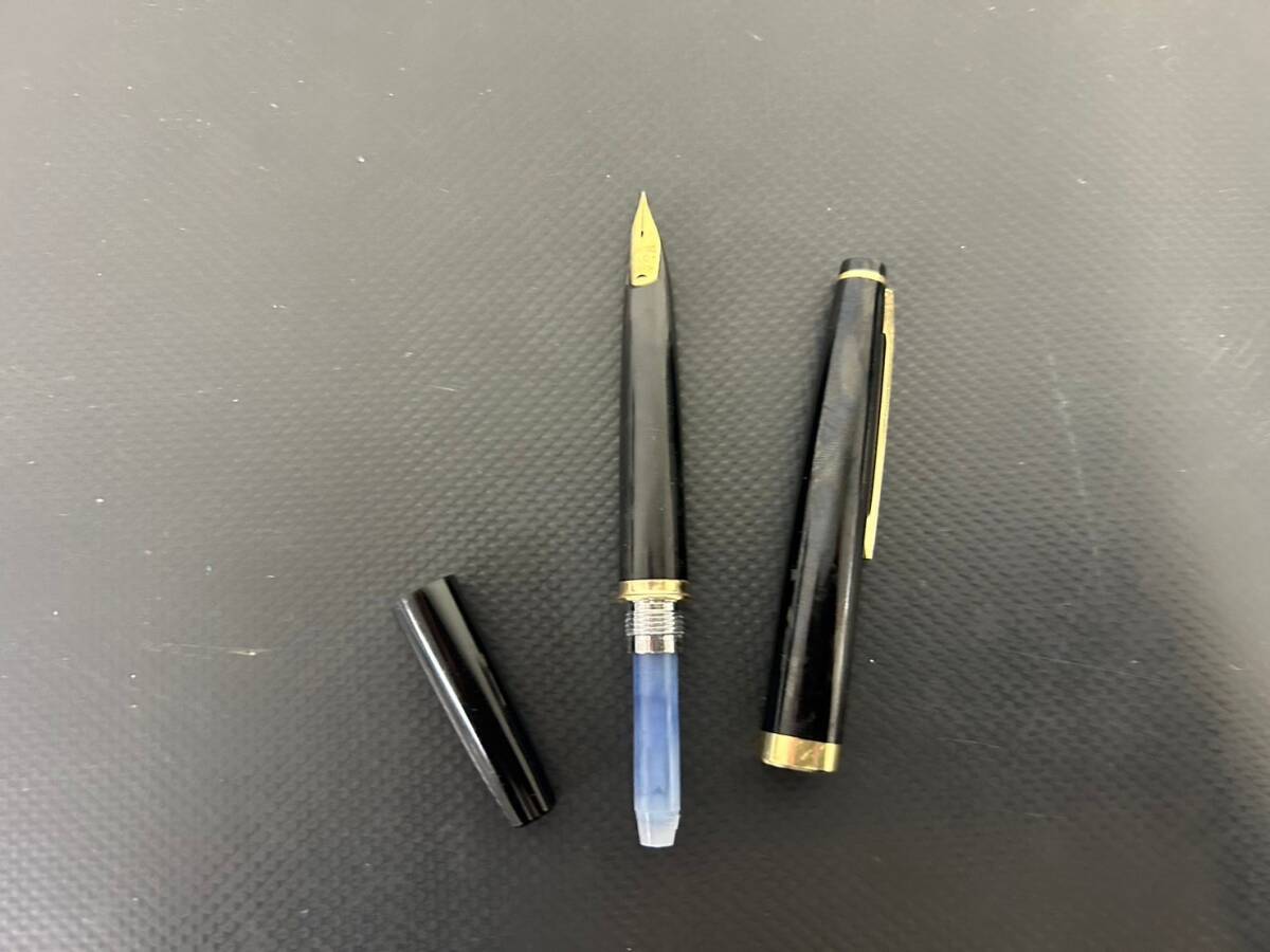 4-49 PILOT パイロット Elite エリート 18K-750 SF 万年筆 贈答品 社名有 試書き不可 インク無し 画像分 現状品 返品交換不可の画像3