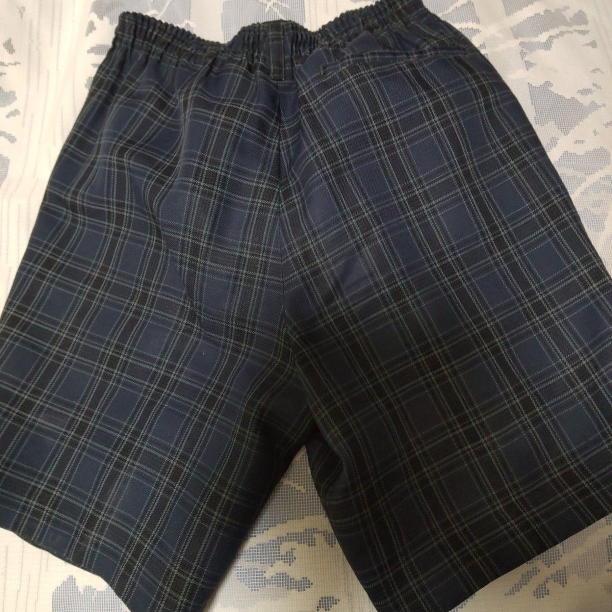 小野藤(LOOK) 男児 半ズボン チェック柄 夏用学生服 140Aサイズ