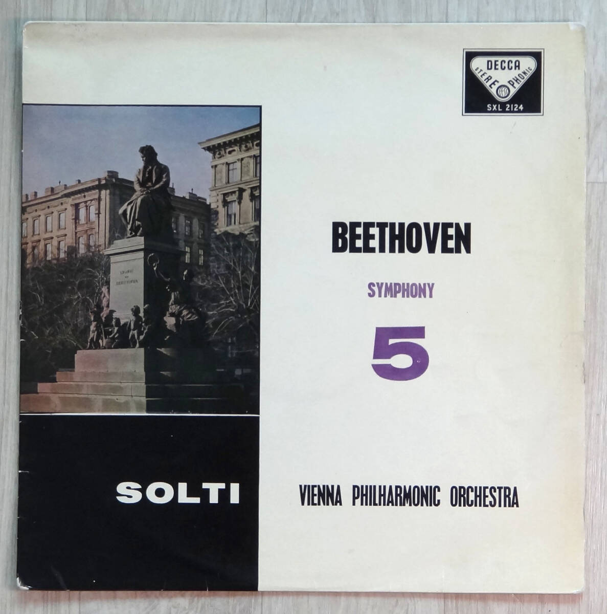 英DECCA SXL 2124 ED1 ベートーヴェン交響曲第5番 ゲオルク・ショルティの画像1