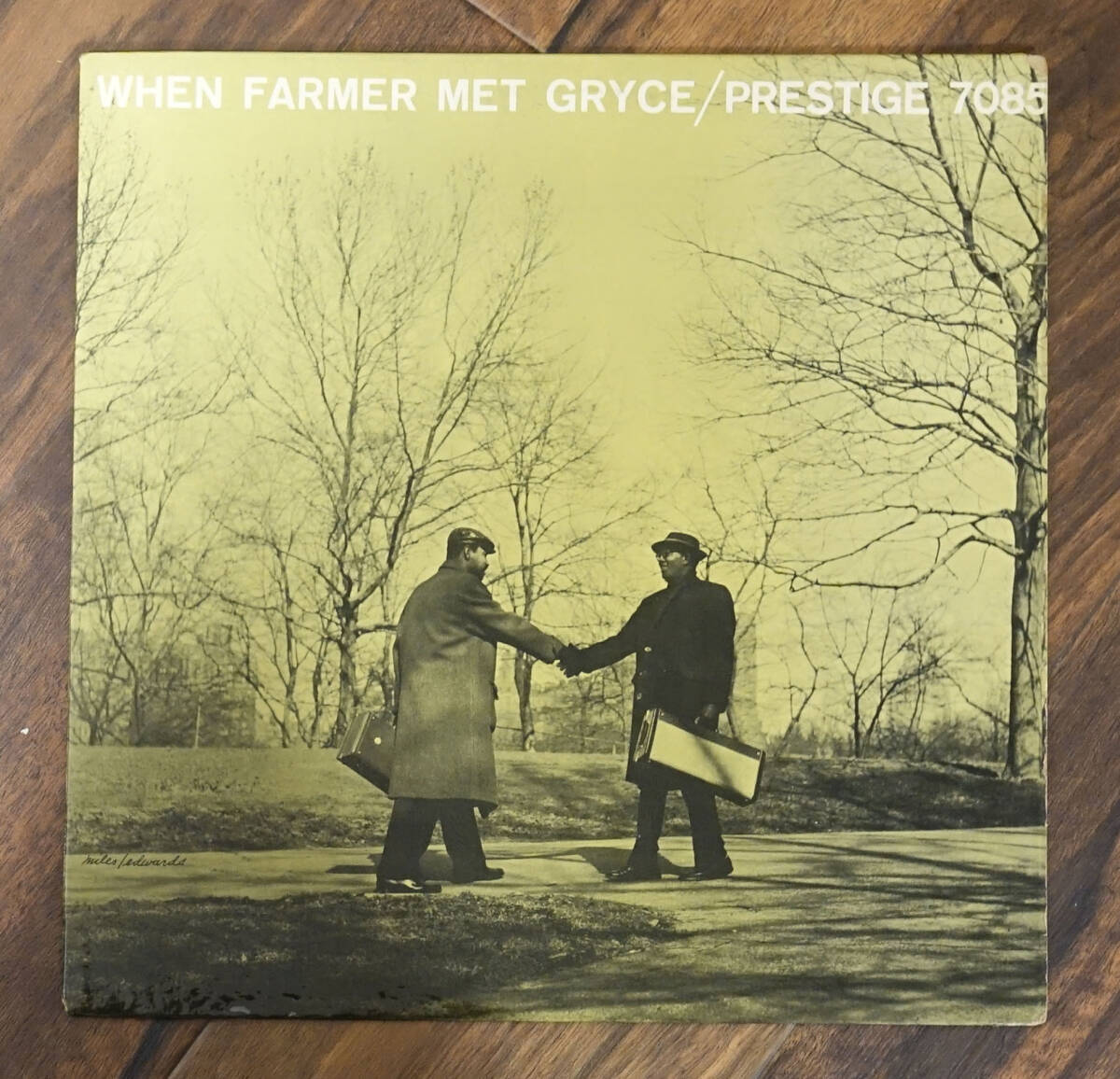 極上品! US Prestige PRLP 7085 オリジナル When Farmer met Gryce / The Art Farmer Quinter NYC/DG/RVGの画像1