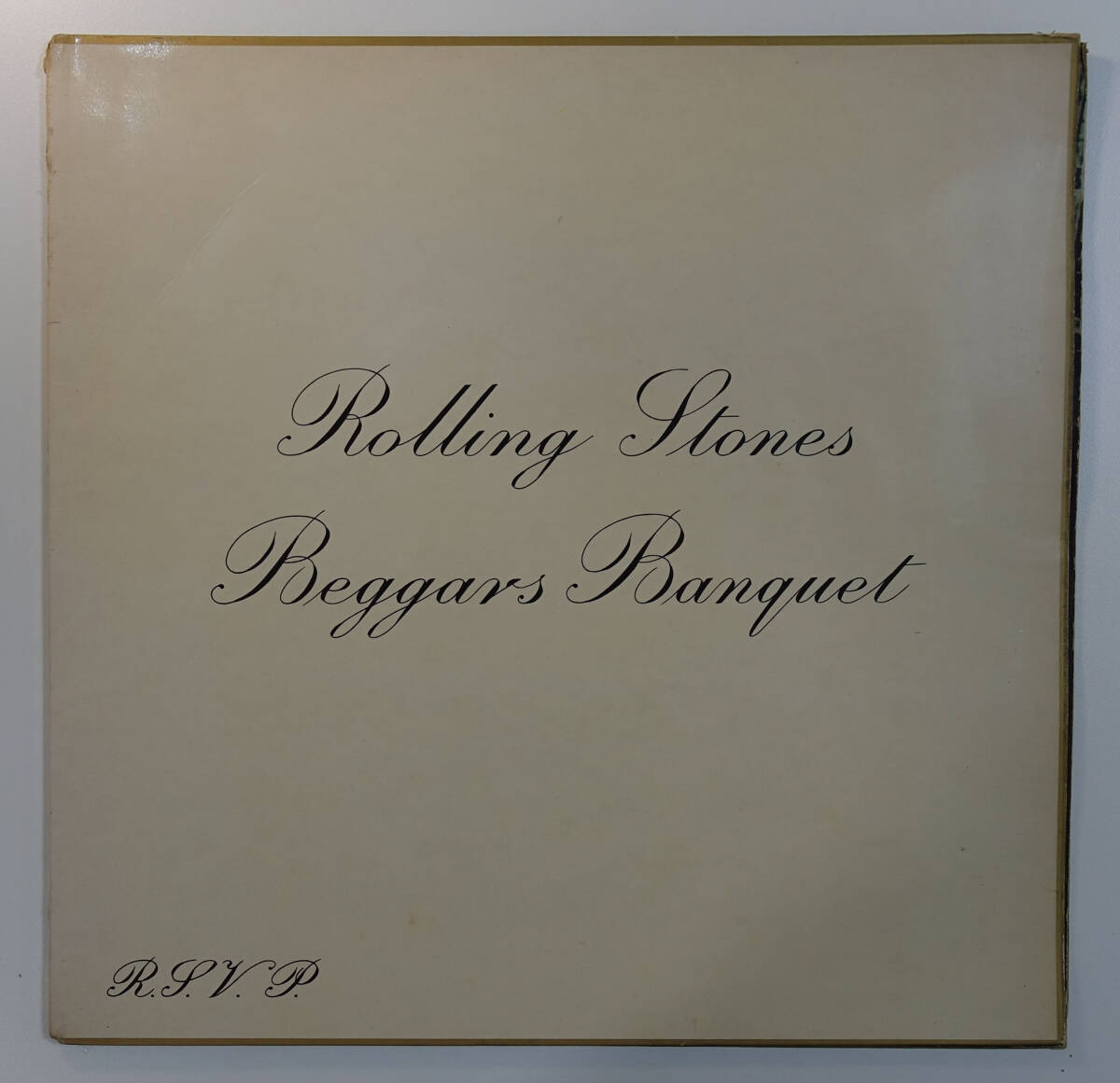 UK Original 初回 DECCA SKL 4955 1st Unboxed Label / Beggars Banquet / The Rolling Stones MAT: 1K/1Kの画像1