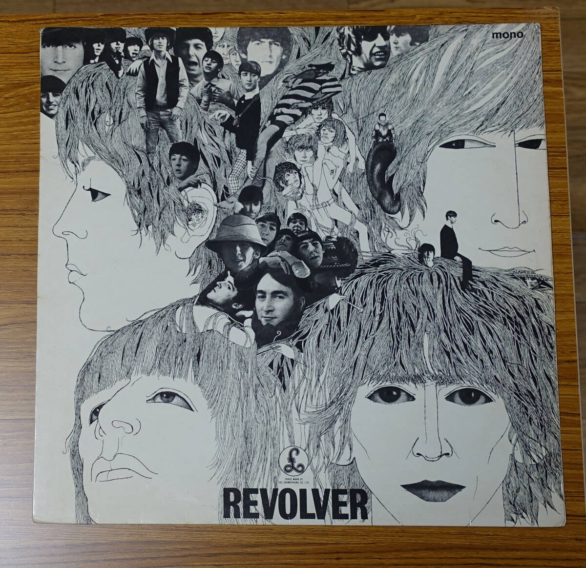 UK Original the first times Parlophone PMC 7009 REVOLVER 1st REMIX-11 / The Beatles MAT: XEX 606-1