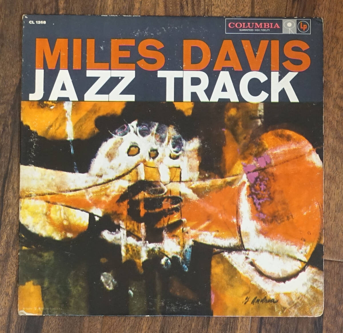 極美! US Columbia MONO CL 1268 オリジナル 6EYES JAZZ TRACK / Miles Davis MAT: 2D/2Bの画像1