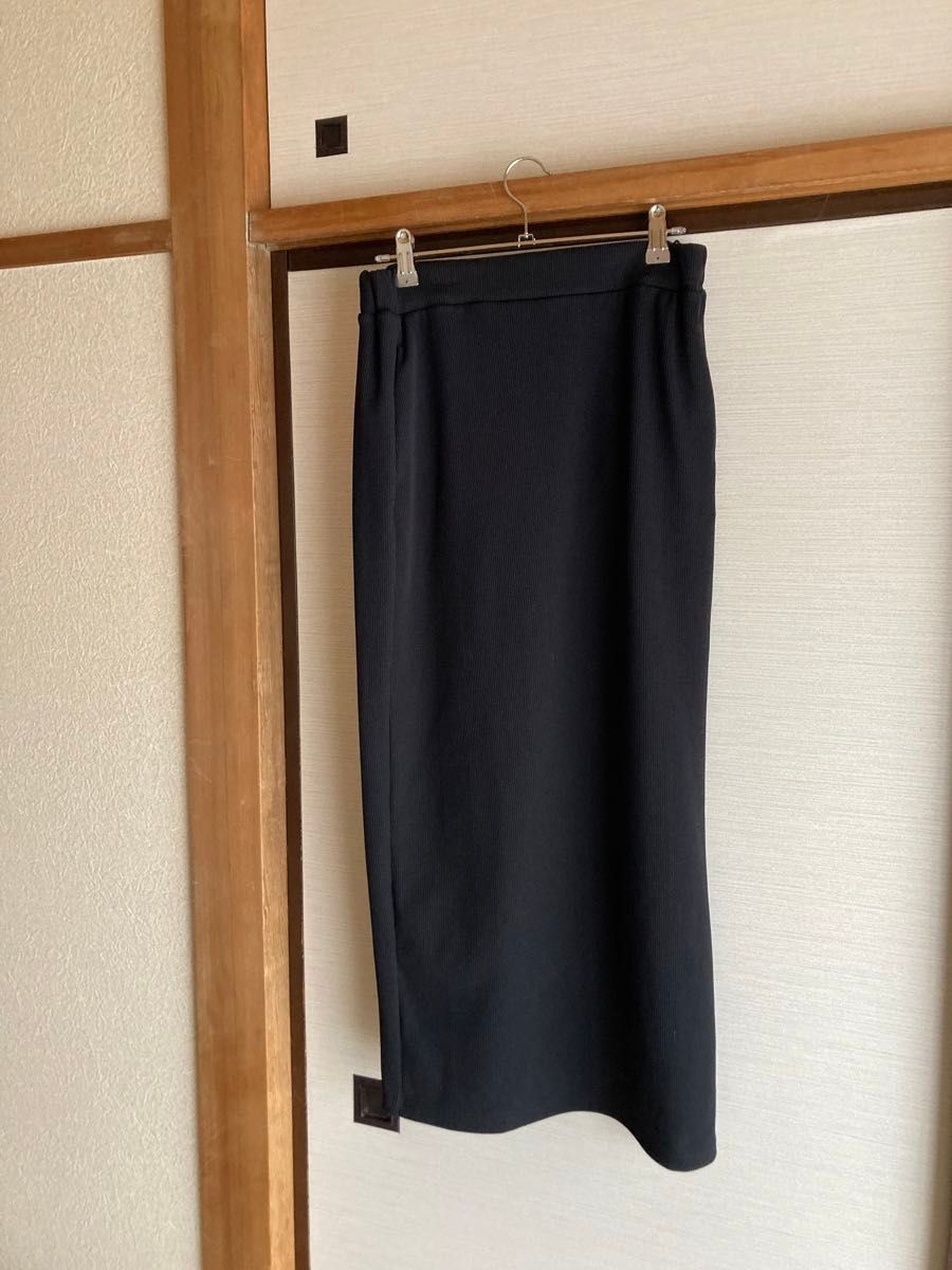 【4/30処分・数回着用】ロングタイトスカート