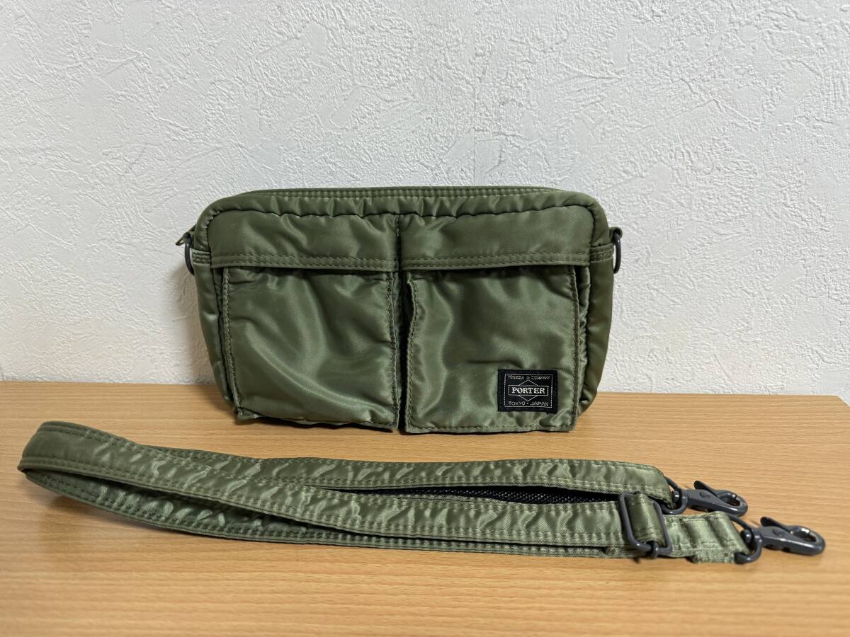 極美品ポーター PORTER ショルダーバッグ タンカー ミニ 2way 黒 極美品ポーター PORTER ショルダーバッグ タンカー ミニ 2way 黒