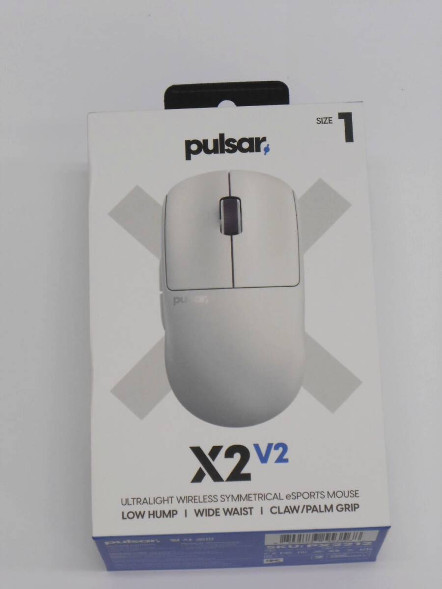 Pulsar X2V2 Mini Gaming Mouse 白 開封済みの画像1