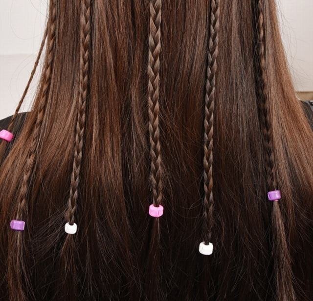 . braided tool hair arrange summarize .. type .b Raider child toy arrange tool knitting hair ornament girl present pretty 