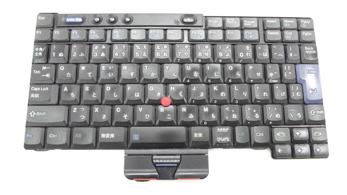 純正日本語キーボード IBM ThinkPad X41 Tablet 等用 SP92-JP 93P4687 中古動作品(w729)_画像1
