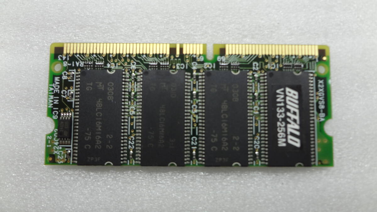 1 иен ~BEFFALO VN133-256M IBM ThinkPad X22 и т.п. для б/у рабочий товар (w743)