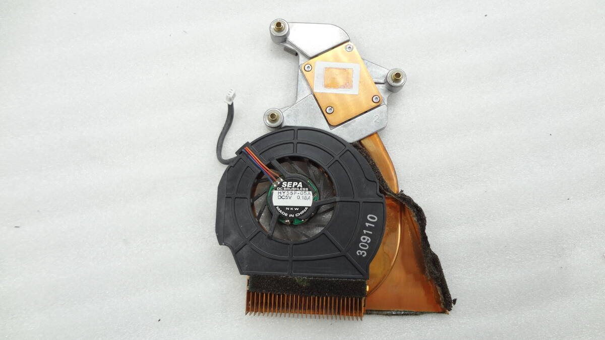 CPU fan cooling system IBM ThinkPad R50p etc. for HY55F-05A DC5V 0.18A 91P9799 13N5182 used operation goods (w750)
