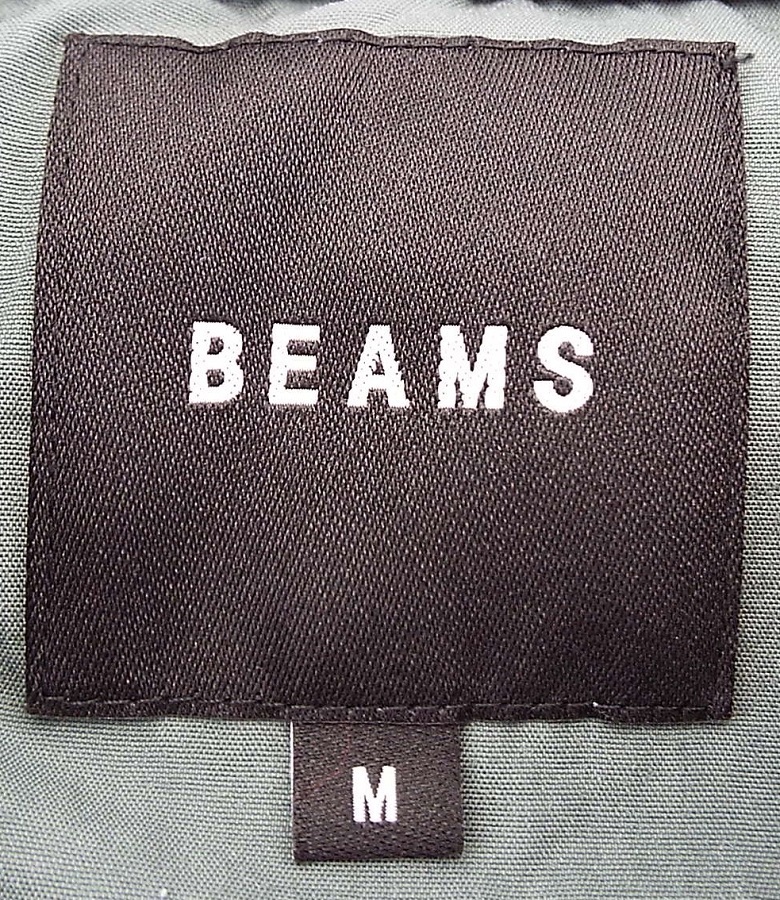 D293〇BEAMS(ビームス)MA-1 ジャケット セージグリーン Mサイズ タグ付_画像3