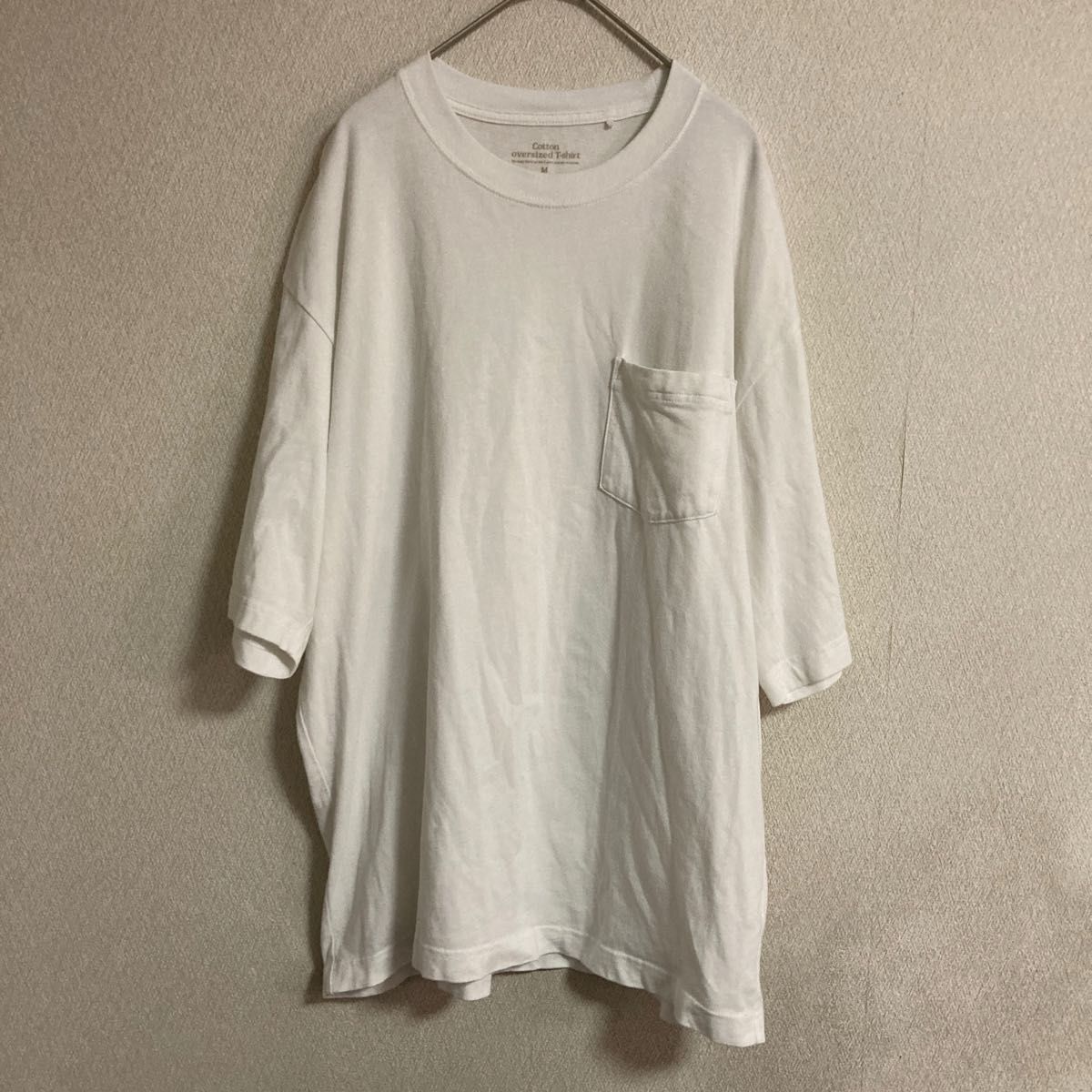 値下げ　GU ジーユー オーバーサイズ　半袖Tシャツ