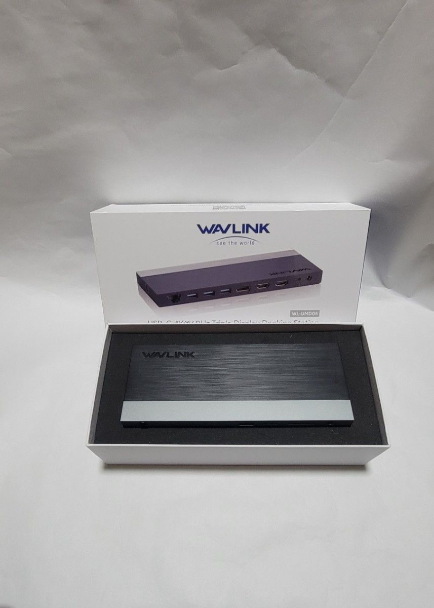 WAVLINK USB-C 4K ドッキングステーション 85W出力 Power Delivery 対応 トリプルディスプレイ