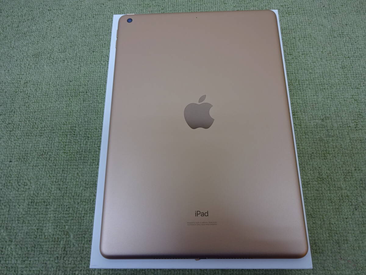 171-K11) 中古品 iPad 10.2インチ 第7世代 Wi-Fi 32GB ゴールド ME762J/A 欠品あり 動作OKの画像2