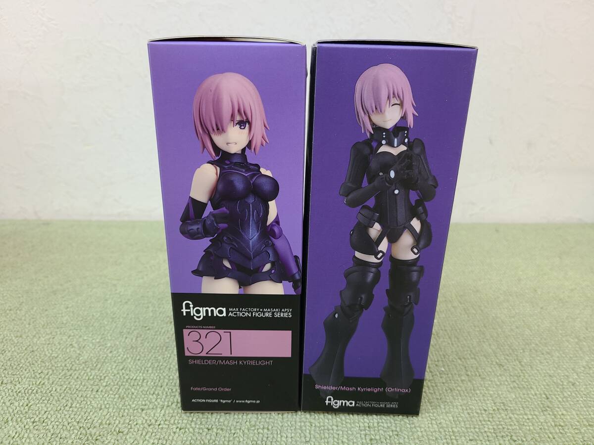 078-E33) 未開封品 figma Fate/Grand Order フィギュア 2点セット 321 502 シールダー/マシュ・キリエライト 国内正規品 フェイトの画像4