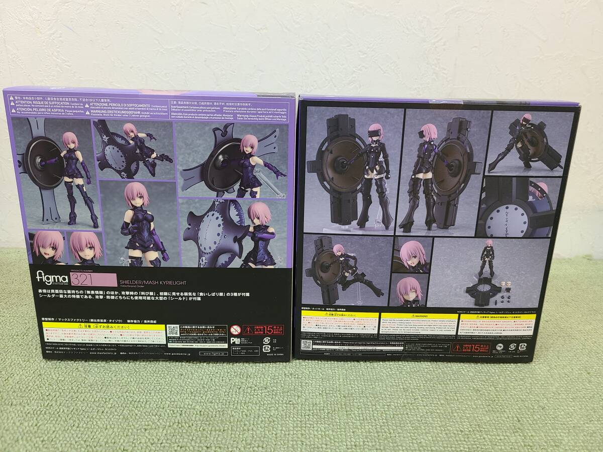 078-E33) 未開封品 figma Fate/Grand Order フィギュア 2点セット 321 502 シールダー/マシュ・キリエライト 国内正規品 フェイトの画像3