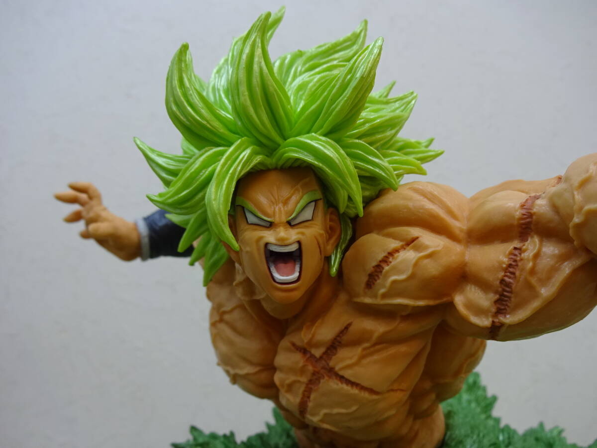 084-F12) 中古品 一番くじ ドラゴンボール BACK TO THE FILM ラストワン賞 超サイヤ人ブロリーフルパワー フィギュア ラストワンver._画像4