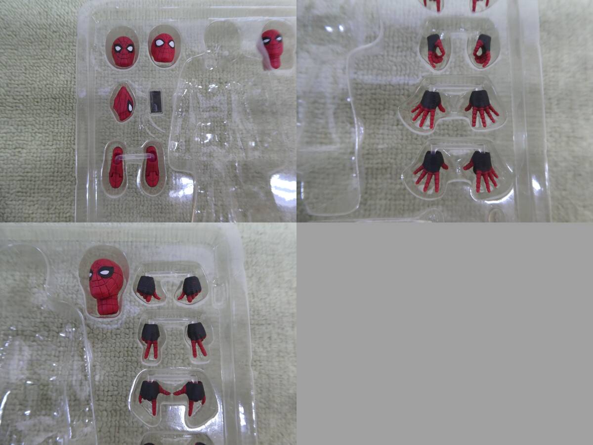091-T62) б/у товар Человек-паук выше комплектация костюм Spider-Man: No Way Home фигурка MAFEX * подставка детали отсутствует *