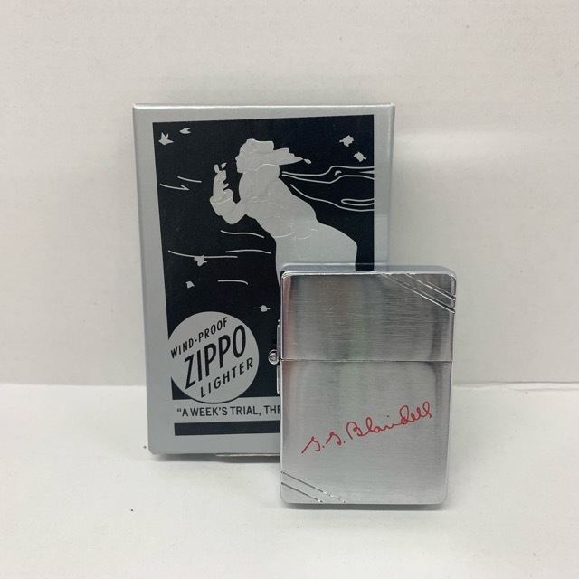 284-AR91) ZIPPO ジッポー 1935 レプリカ 2007年製 USA製 オイルライター 喫煙具 アメリカン バイカー の画像1