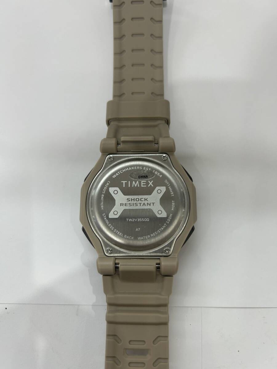 275-MH25) прекрасный б/у работа товар Timex TIMEX TW2V35500 мужские наручные часы аналог цифровой работа OK