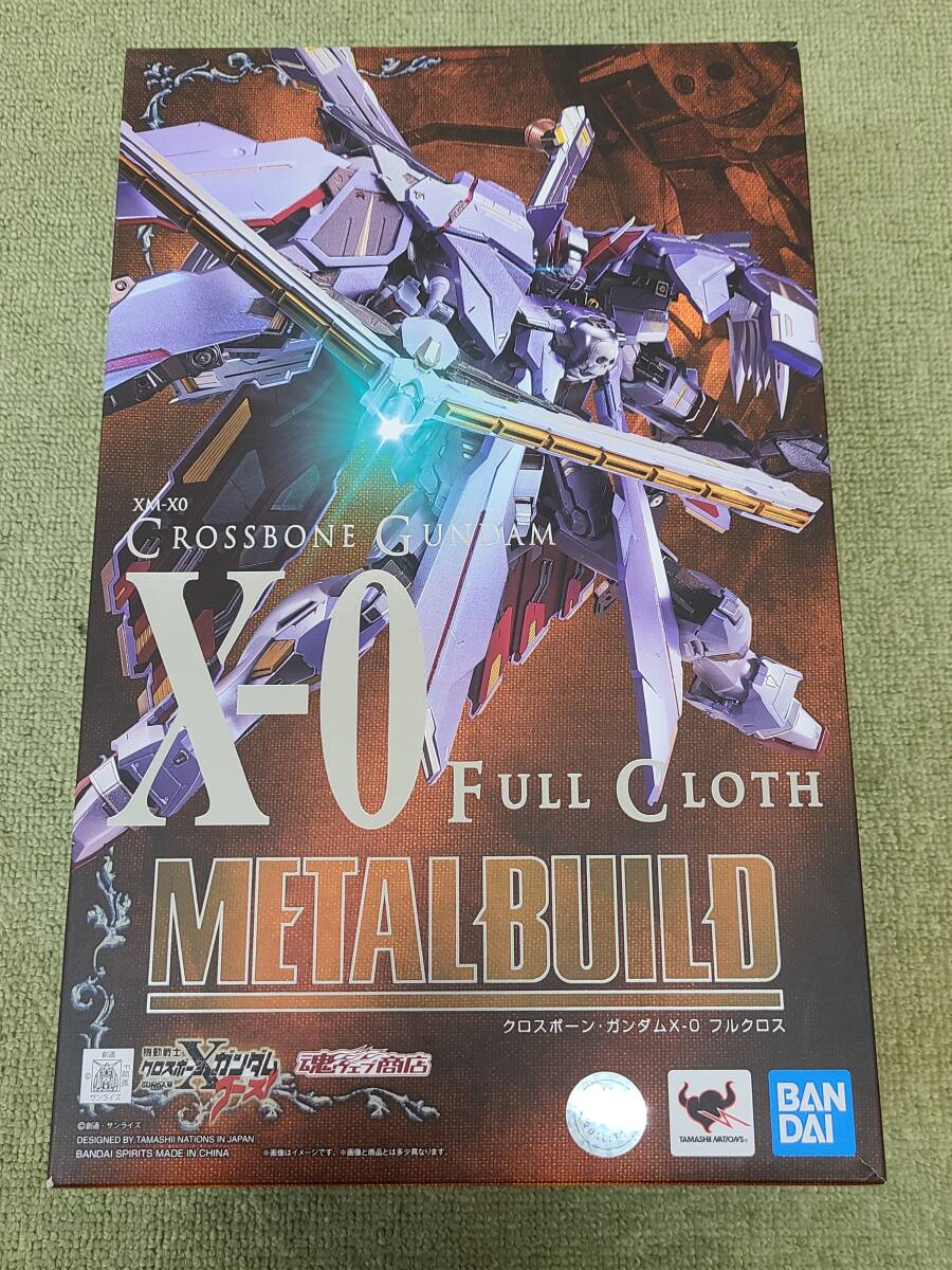 087-E17) 中古品 METAL BUILD クロスボーン・ガンダムX-0 フルクロス フィギュア バンダイ メタルビルド 機動戦士クロスボーン・ガンダム