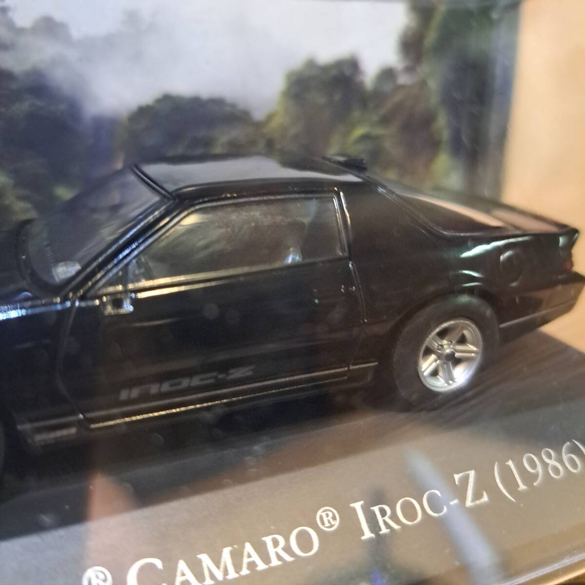 訳ありDeA★American Car Collection★CHEVROLET　CAMARO　IROC-Z　1986★シボレー　カマロ　IROC-Z★未開封品_画像3