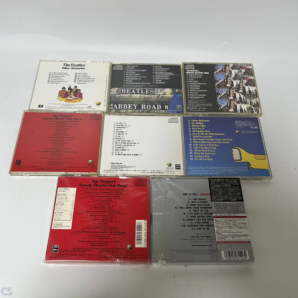 CD Beatles set sale tube : CS [0].60