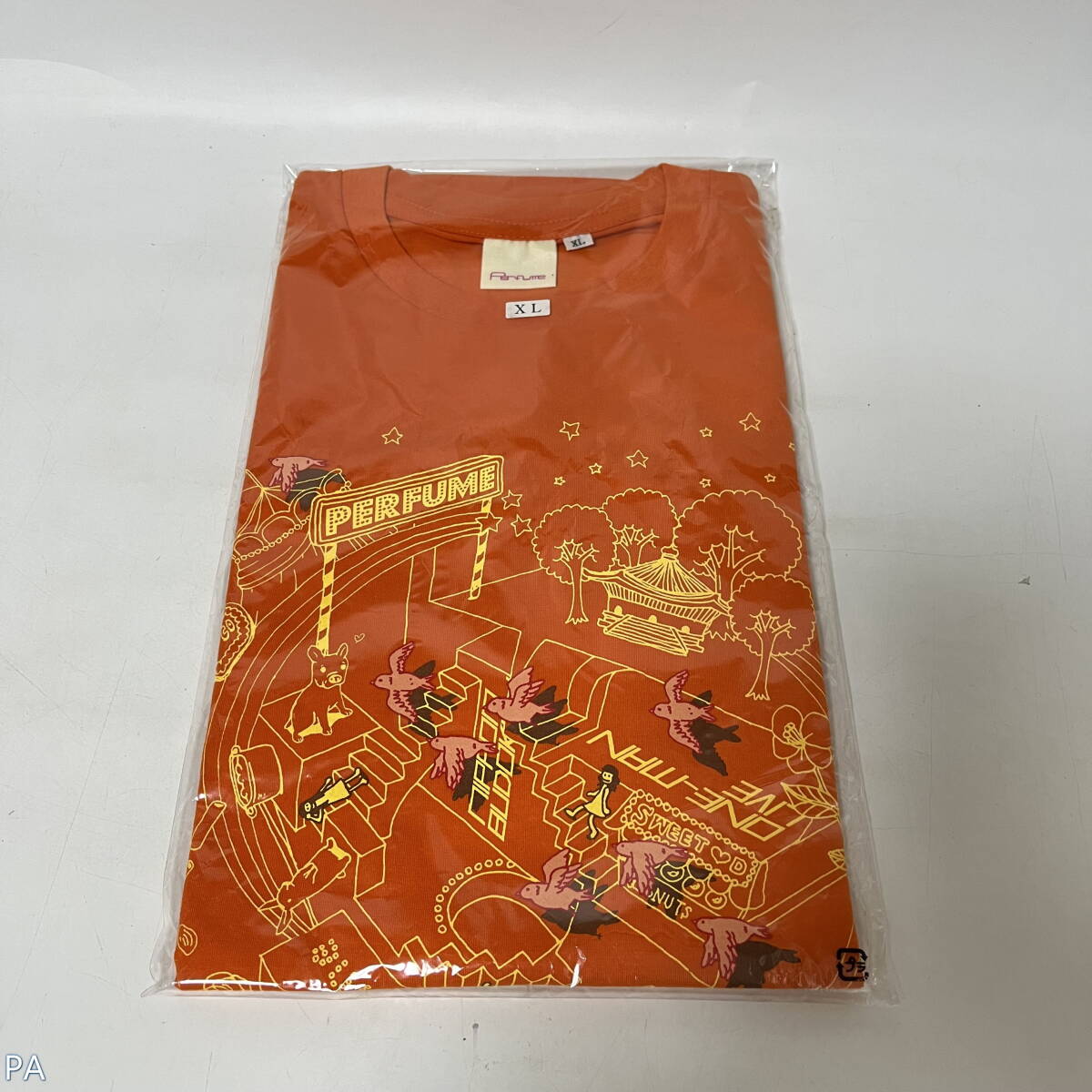 Perfume 2008年 武道館ライブ PTA FC限定 Tシャツ XL 新品 管: [0] Pの画像1