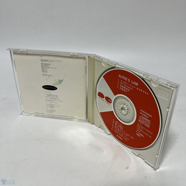 邦楽CD THE ALFEE / ALFEE’S LAW 管：A6 [7]Pの画像4