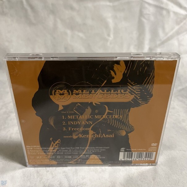 邦楽CD 浅井健一 / METALLIC MERCEDES[DVD付初回生産限定盤] 管：BF [8]P_画像2