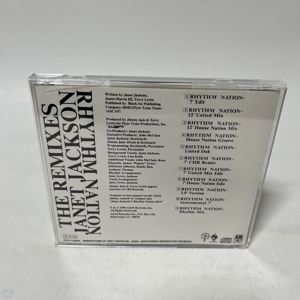 洋楽CD ジャネット・ジャクソン / リズム・ネイション(廃盤) 管：CY [0]Pの画像2