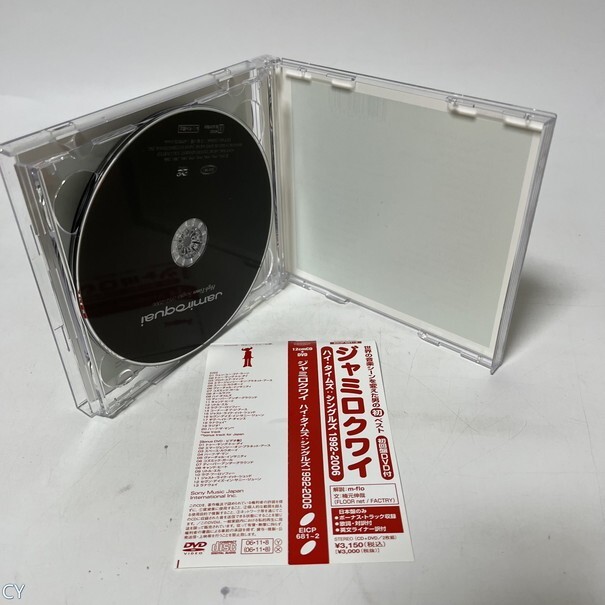 洋楽CD ジャミロクワイ / ハイ・タイムズ：シングルズ 1992-2006[DVD付初回限定盤] 管：CY [0]P_画像4