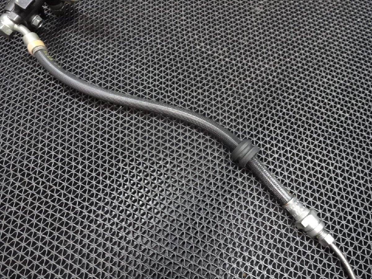  Honda CB360T front brake hose joint SET (6 speed engine real movement animation equipped old car out of print CB250T CJ360 at that time original 