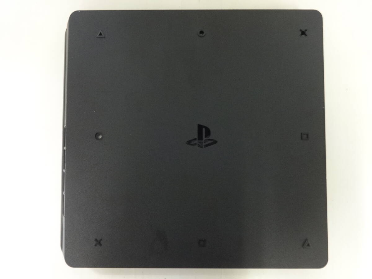 H173 used game PS4 Playstation4 CUH-2000A 500GB jet black body + controller + cable set operation verification settled 