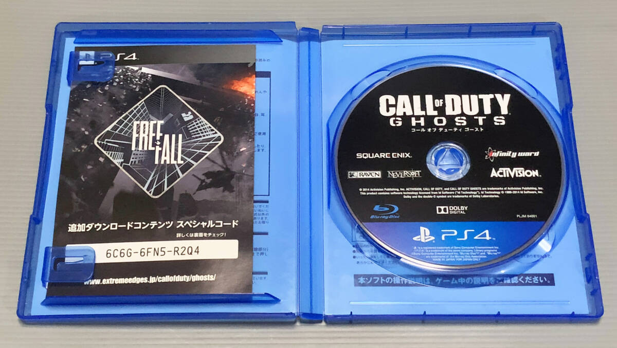 【美品・動作確認済】PS4 コール オブ デューティ ゴースト [ Call of Duty Ghosts COD FPS プレステ4 ]_画像3