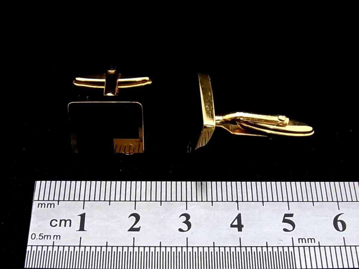 *0006#*# superior article #[dunhill] Dunhill [ Gold ]# cuffs & necktie tweezers!