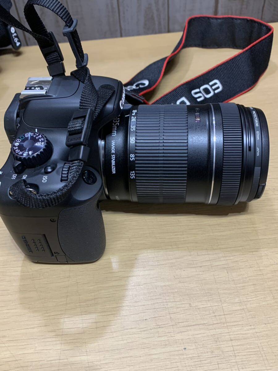 Canon EOS kiss X4 デジタル一眼レフカメラ キャノン 1412906303 CANON ZOOM LENS EF-S 18-135mm 1:3.5-5.6 IS φ67mm バッグ付 電源確認済の画像6