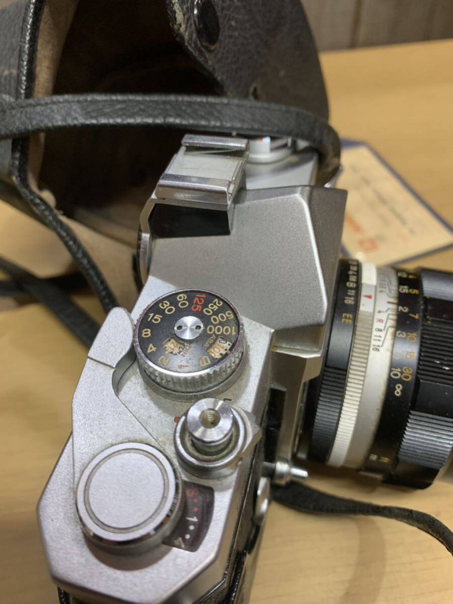 KONICA FTA 一眼レフフィルムカメラ 146014 コニカ フィルムカメラ HEXANON AR 52mm F1.8 動作未確認 本体のみの画像4