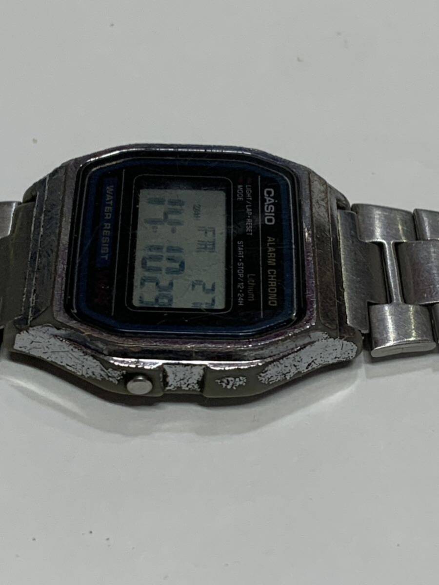 CASIO デジタル 腕時計 A158W クォーツ 稼働品 カシオ ALARM CHRONO _画像5