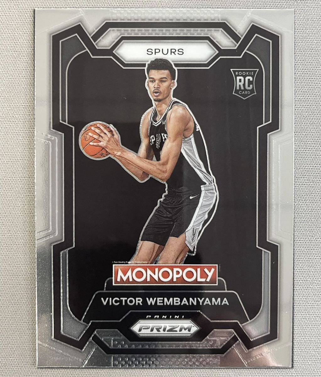 Victor Wembanyama ビクター・ウェンバンヤマ 2023-24 Panini NBA Prizm Monopoly Rookie スパーズの画像1