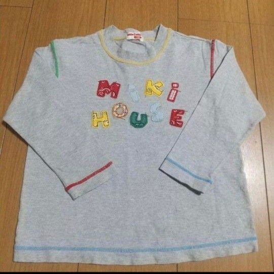 MIKI HOUSE 長袖Tシャツ110  レトロ