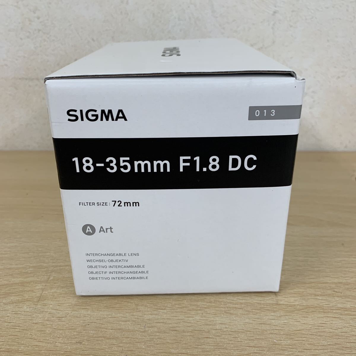 未使用品 SIGMA 18-35mm F1.8 DC HSM Canon マウント シグマ レンズ_画像5
