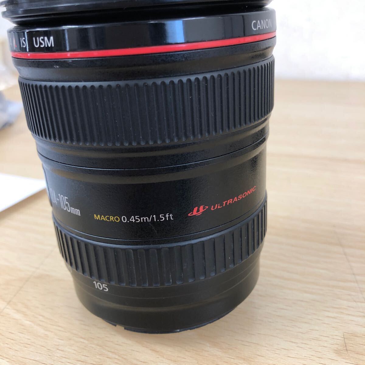 中古品・現状 Canon キヤノン EF 24-105mm F4 L IS USM ズームレンズ レンズ カメラ関連の画像7