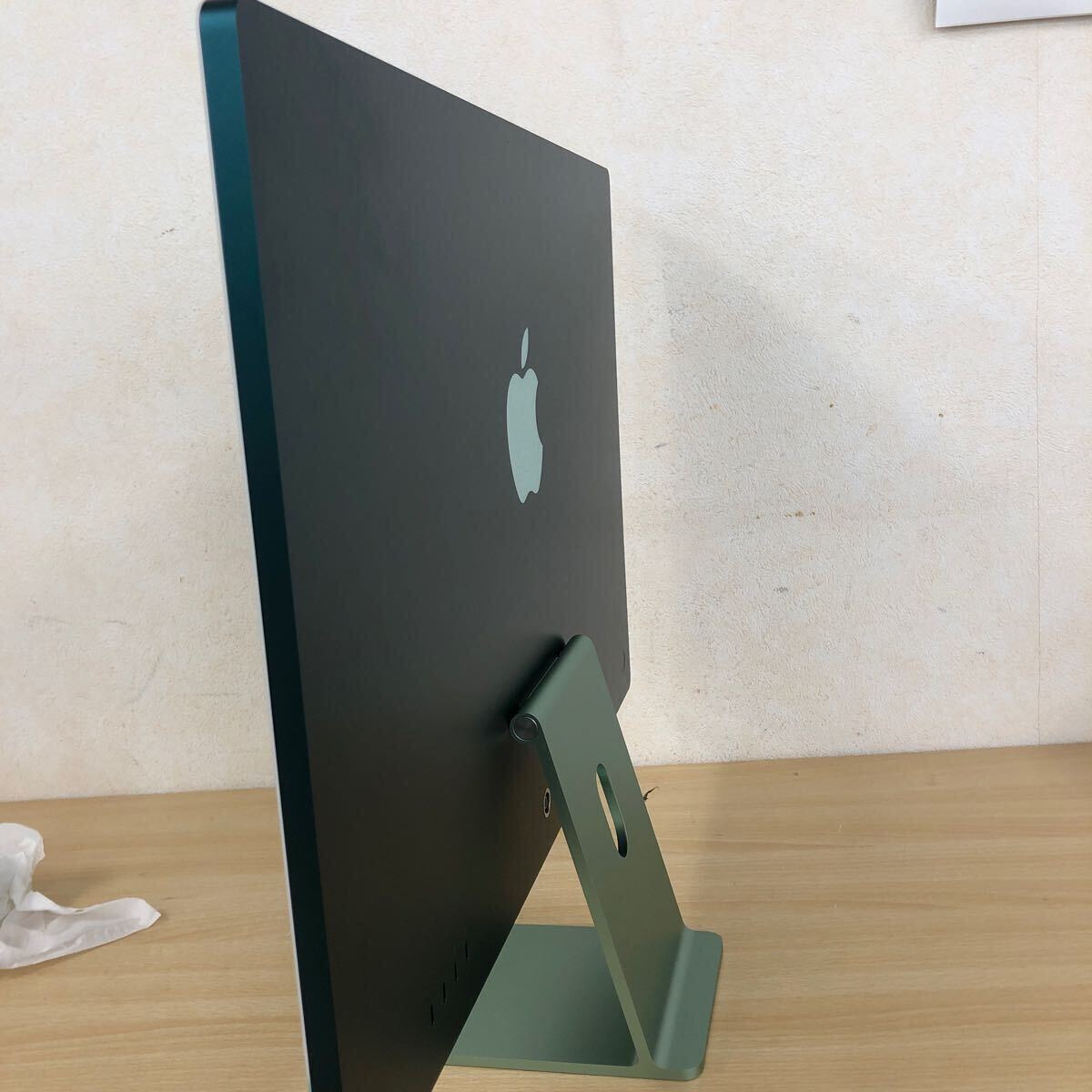美品 Apple iMac 24インチ [2021年/SSD 512GB/メモリ 8GB/8コアCPU / 8コアGPU / Apple M1 チップ / グリーン] MGPJ3J/A