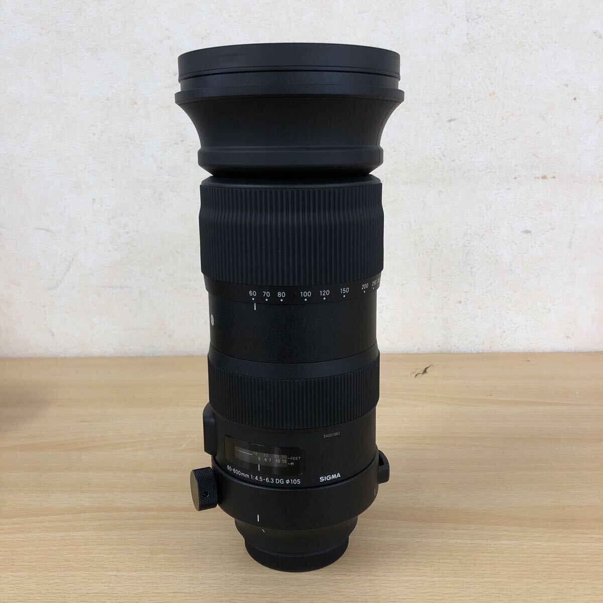 美品 シグマ SIGMA 60-600mm F4.5-6.3 DG OS ミラーレス専用高倍率超望遠ズームレンズ キヤノンマウント用 レンズ・カメラ関連の画像3