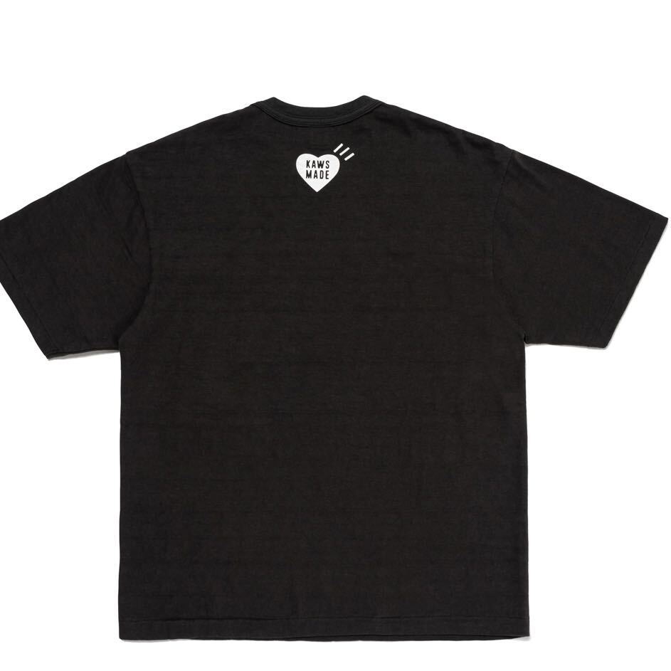 HUMAN MADE x KAWS Made Graphic T-Shirt #2 Black ヒューマンメイド x カウズ メイド グラフィック Tシャツ #2 ブラック L_画像3