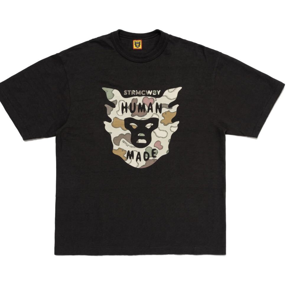 HUMAN MADE x KAWS Made Graphic T-Shirt #2 Black ヒューマンメイド x カウズ メイド グラフィック Tシャツ #2 ブラック_画像1
