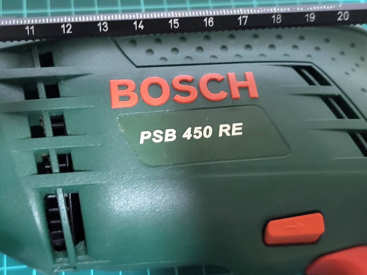 BOSCH ボッシュ 振動ドリル PSB 450 RE まだまだ使えます 100V 最大回転数2600回転 最大10φ 正規輸入品PSEマークあり 3 603 D09 052の画像3